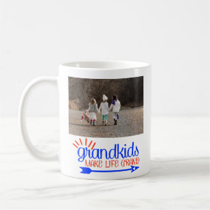 Großkinder machen das Life Grand Foto Geschenk Kaffeetasse