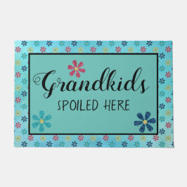 Großkinder verspotteten hier fußmatte