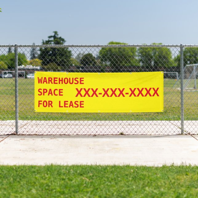 Großkunden für Leasinglager/Einzelhandel/Büro Banner (Insitu)