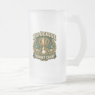 Großliga-Turniersieger Zweifache Frostglasur Mattglas Bierglas