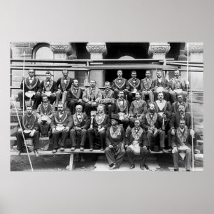 Großloge der Maurer: 1897 Poster