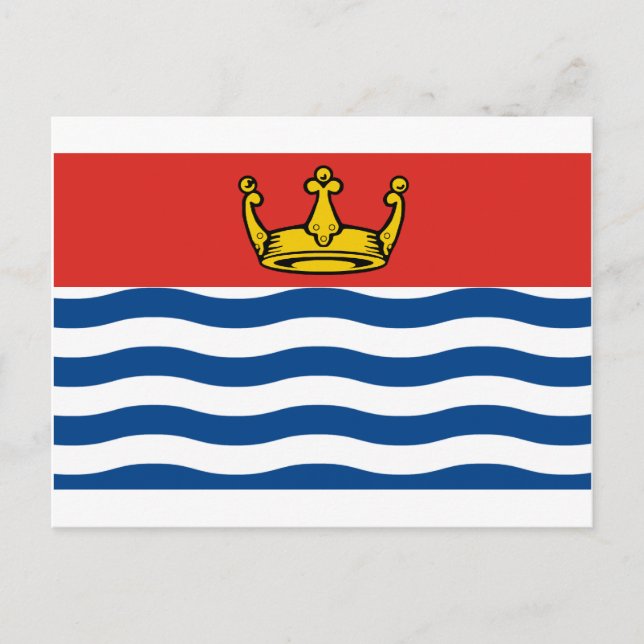 GroßLondoner Flagge Postkarte (Vorderseite)