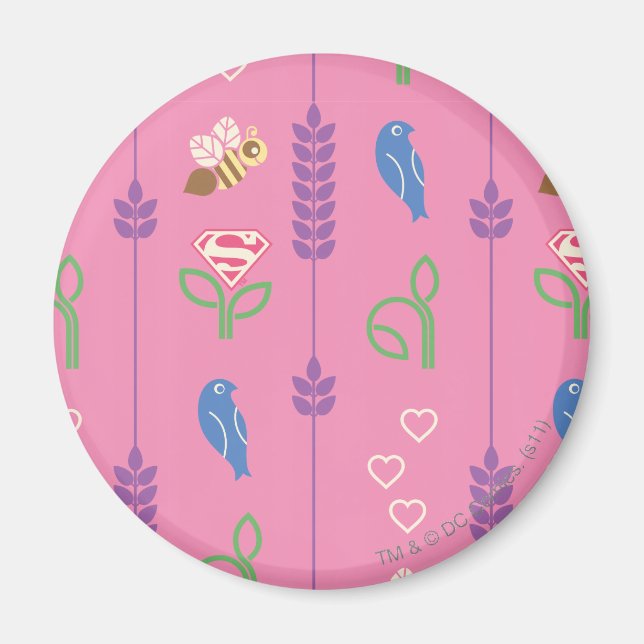 Großmädchen, Bienen, Bäume Magnet (Vorne)