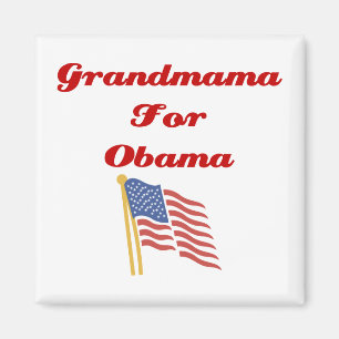 Großmama für Obama Magnet