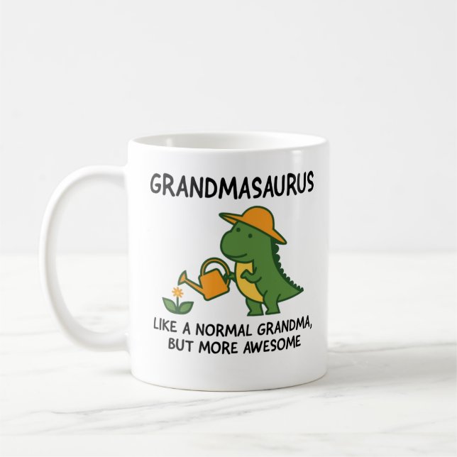 Großmasaurus Kaffeetasse (Links)