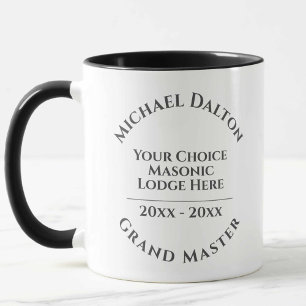 Großmeister Freimaurer Tasse