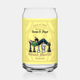 Großmeister Graduate Trinkbehälter Set kann Glass Dosenglas