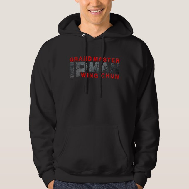 Großmeister "Ip Man"Wing Chun Hoodie (Vorderseite)