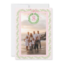 Großmillennial-Weihnachtskranz-Monogramm