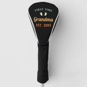 Großmutter Abuela Nonna Grammy Erstmaliges Grandma Golf Headcover