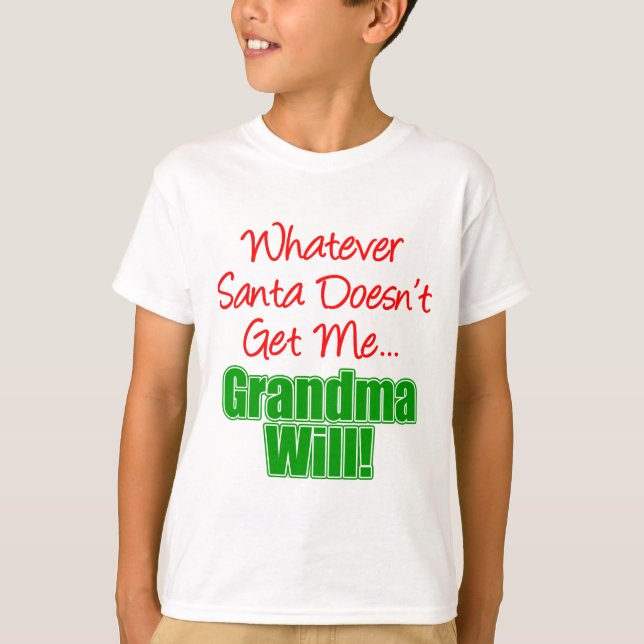 Großmutter besser als Sankt T-Shirt (Vorderseite)