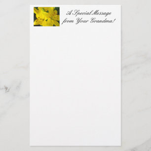 Großmutter-Briefpapier eine Sondermeldung von Briefpapier