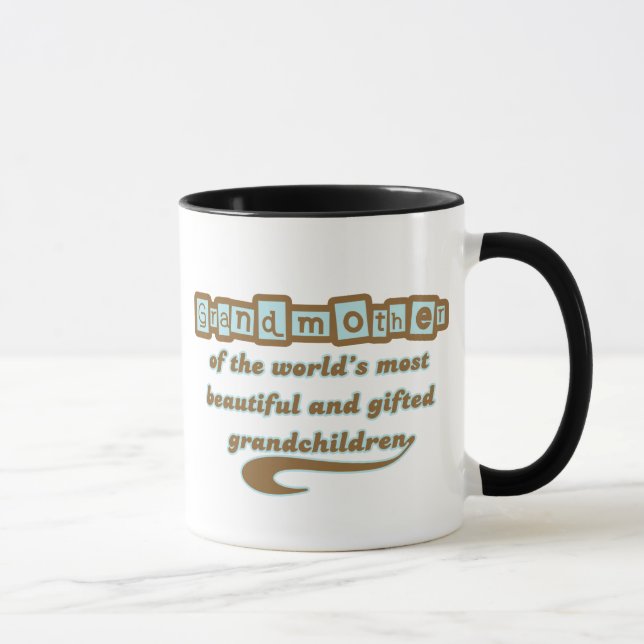 Großmutter der begabten Enkelkinder Tasse (Rechts)