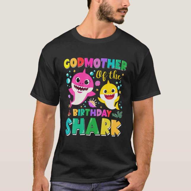 Großmutter der Birthonghaie Godparent Matchin T-Shirt (Vorderseite)