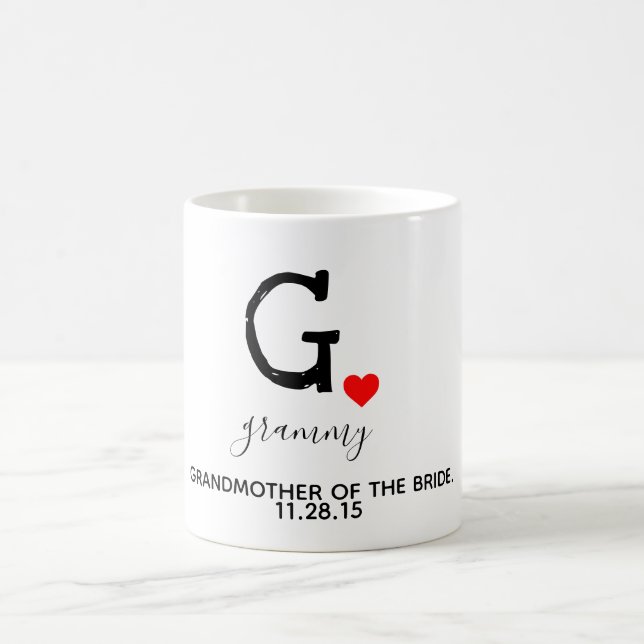 Großmutter der Braut Kaffeetasse (Mittel)
