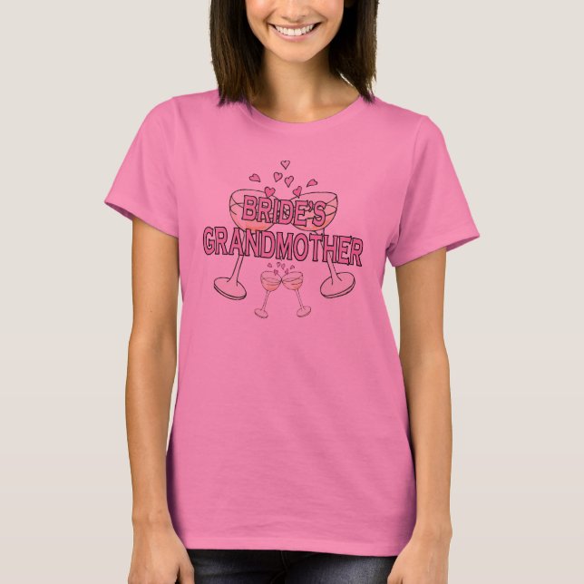 Großmutter der Braut T-Shirt (Vorderseite)