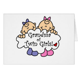 Großmutter der Doppelmädchen