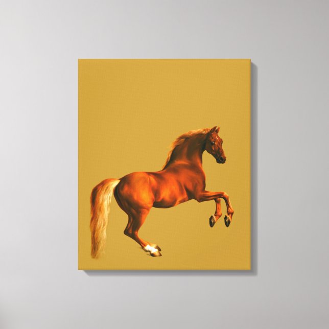 Großmutter der Godolphin Arabian Canvas Print Leinwanddruck (Vorderseite)