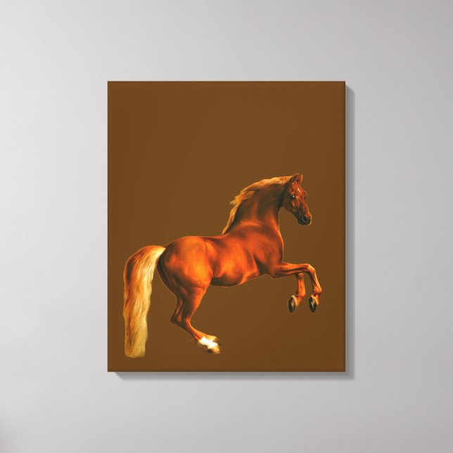 Großmutter der Godolphin Arabian Canvas Print Leinwanddruck (Vorderseite)