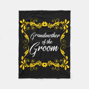 Großmutter der Groom Matching Bachelorette Par Fleecedecke