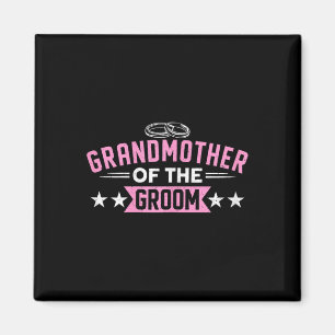 Großmutter der Groom Matching Bachelorette Par Magnet