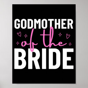 Großmutter des Brautparty Hochzeit Marria Poster