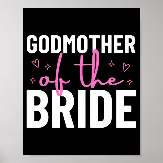 Großmutter des Brautparty Hochzeit Marria Poster (Vorne)