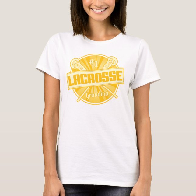 Großmutter des Lacrosse-#1 T-Shirt (Vorderseite)