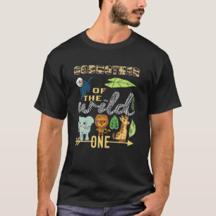 Großmutter des wilden Zoo Geburtstags Safari Ju T-Shirt
