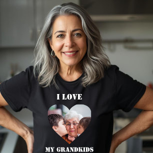 Großmutter Enkelkinder Individuell Personalisierte T-Shirt