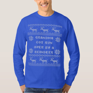 Großmutter got Lauf vorbei durch eine T-Shirt