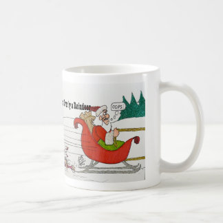 Großmutter got lief vorbei durch ein Ren Kaffeetasse