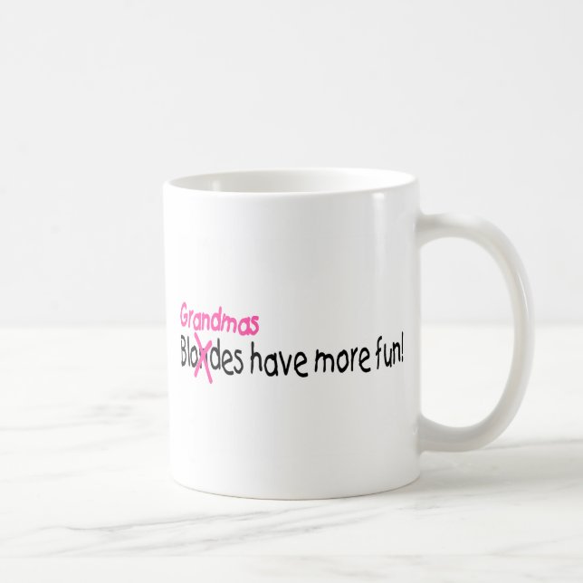 Großmütter haben mehr Spaß Kaffeetasse (Rechts)