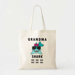 Großmutter-Haifisch Doo Doo Doo Tragetasche