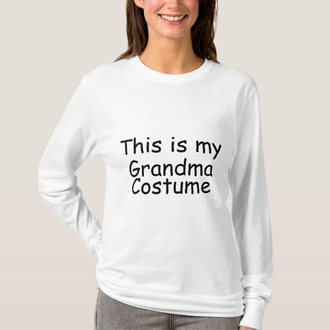 Großmutter-Kostüm T-Shirt (Vorderseite)