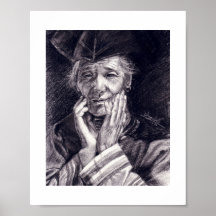 Großmutter lächelt