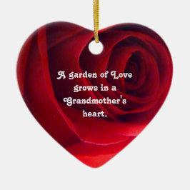 Großmutter-Liebe-Anhänger Keramikornament