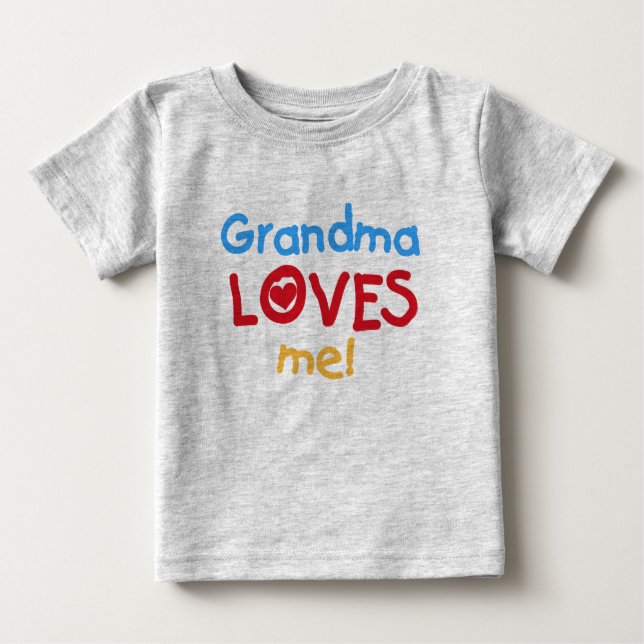 Großmutter-Lieben ich Baby T-shirt