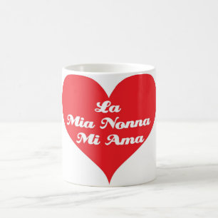 Großmutter-Lieben ich (Italiener) Tasse