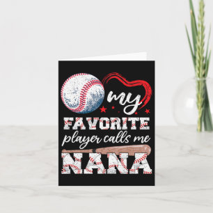 Großmutter mein Lieblingsspieler ruft mich nana Se Karte