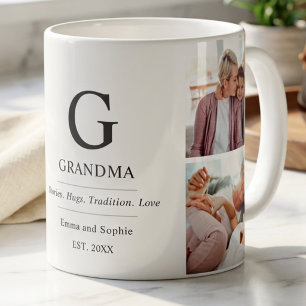 Großmutter Multi Foto Oma Typografie Cute Kaffeetasse