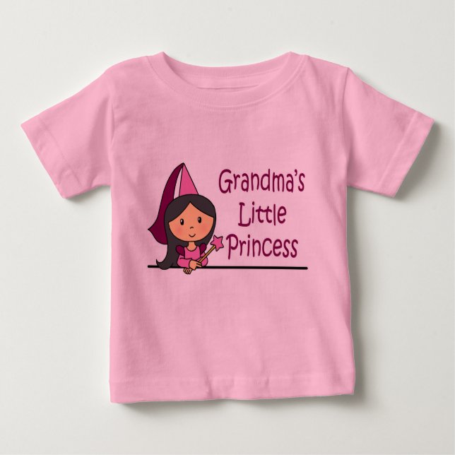 Großmutter-Prinzessin Baby T-shirt (Vorderseite)