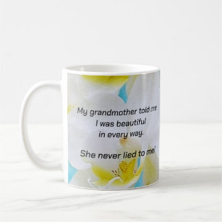 Großmutter sagte mir Kaffee-Tasse Kaffeetasse