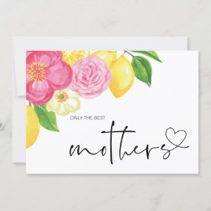 Großmutter Schwangerschaft Ankündigung mit einem B