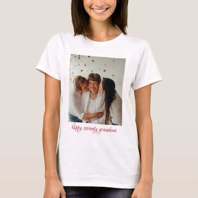 Großmutter-T - Shirt von drei Generationen (Vorderseite)