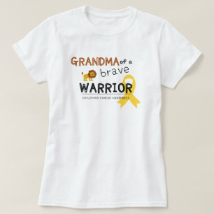 Großmutter tapferer Kriegerkrebs Löwe Frauen T - S T-Shirt