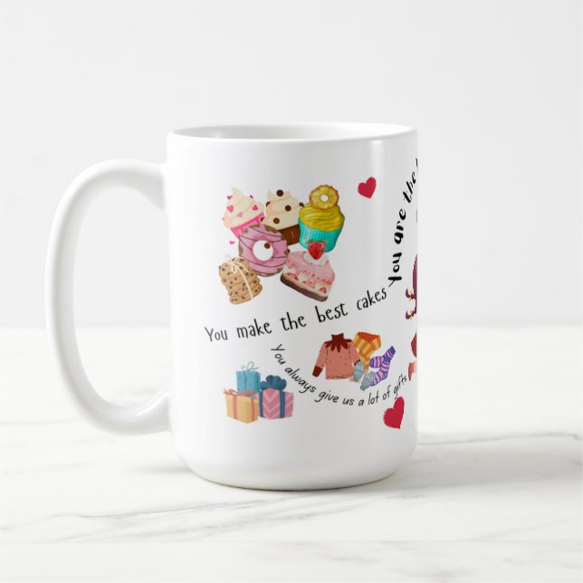Großmutter-Tasse Kaffeetasse (Links)