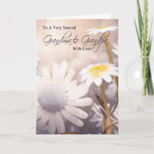 Großmutter u. Großvater - Großeltern-Tageskarte - Karte