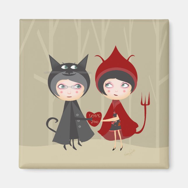 Großmutter Valentine Magnet (Vorne)