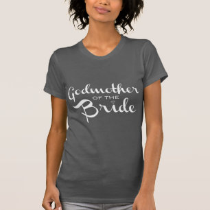 Großmutter von Bride White auf Grau T-Shirt